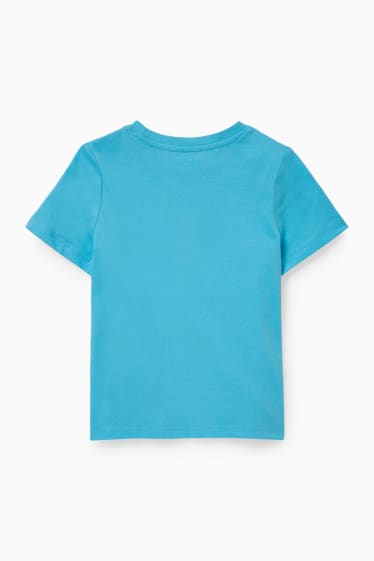 Kinder Jungen - Kurzarmshirt - hellblau