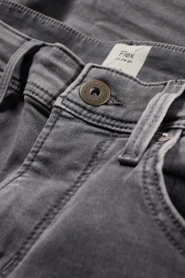 Uomo - Shorts di jeans - Flex jog denim - jeans grigio