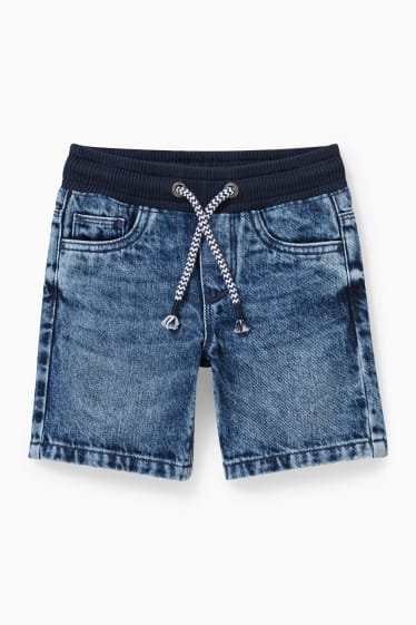 Kinder Jungen - Jeans-Shorts - helljeansblau