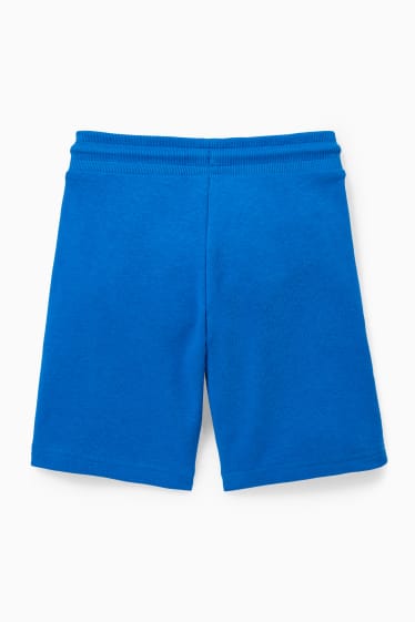 Niños - Shorts deportivos - azul oscuro