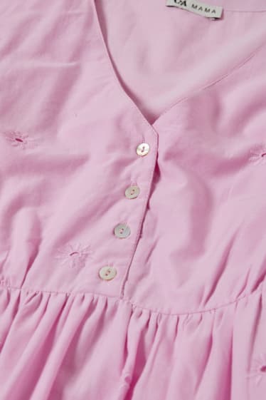 Donna - Vestito per allattamento - viola chiaro