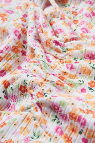 Femmes - CLOCKHOUSE - robe - à fleurs - blanc