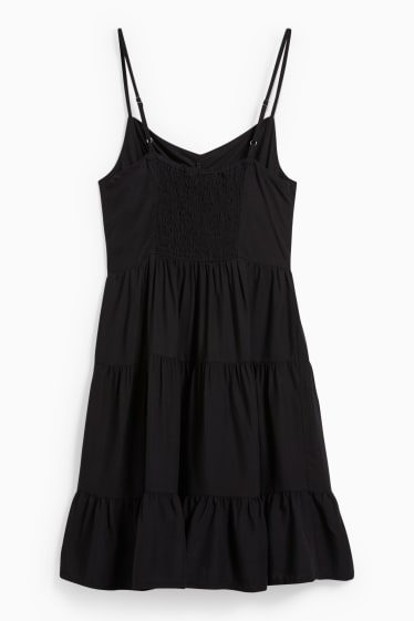 Damen - CLOCKHOUSE - Fit & Flare Kleid - schwarz