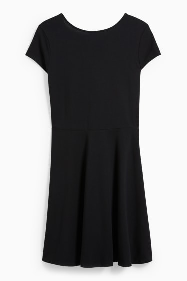 Dona - CLOCKHOUSE - vestit acampanat - negre