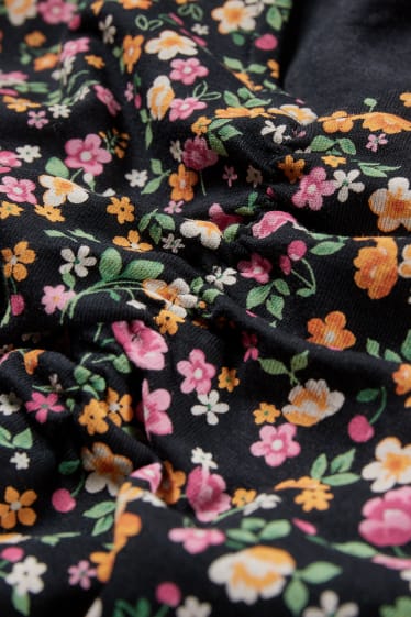 Femmes - CLOCKHOUSE - robe - à fleurs - noir