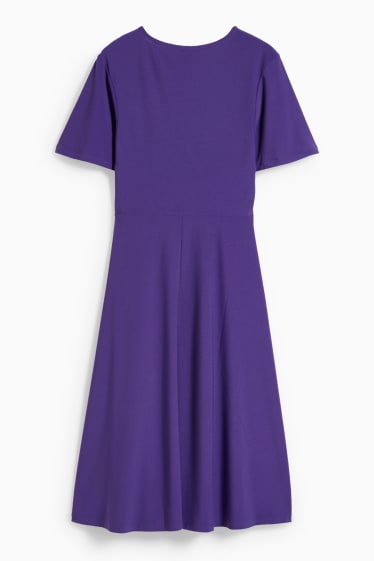 Dámské - Zavinovací šaty - fialová