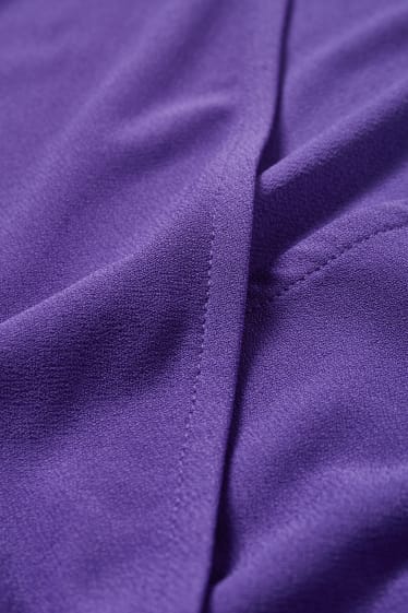 Dámské - Zavinovací šaty - fialová