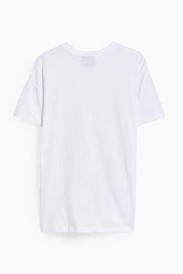 Femmes - CLOCKHOUSE - T-Shirt - Blink 182 - blanc