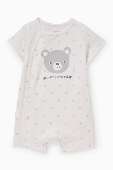 Unisex - Erstlings-Set - 3 teilig - weiss