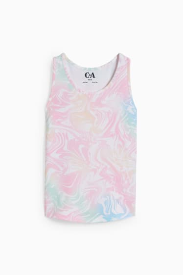 Enfants filles - Ensemble - T-shirt et top - 2 pièces - rose