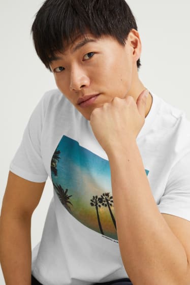 Uomo - T-shirt - bianco