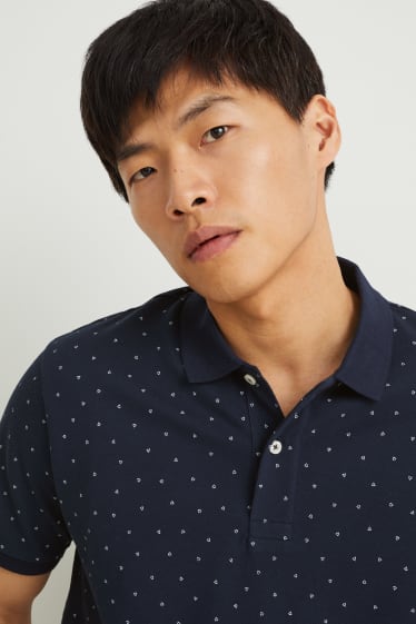 Herren - Poloshirt - dunkelblau