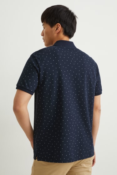 Herren - Poloshirt - dunkelblau