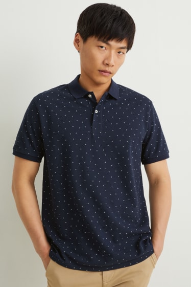 Herren - Poloshirt - dunkelblau