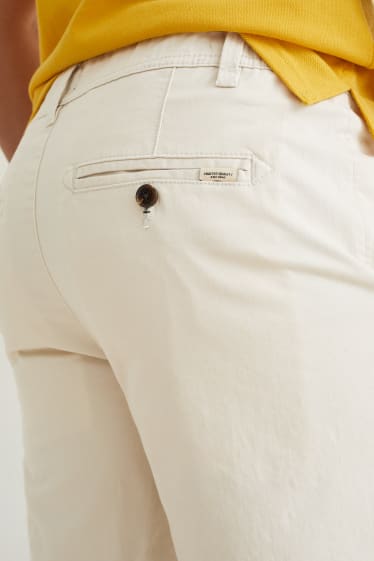 Home - Pantalons curts - Flex - beix clar