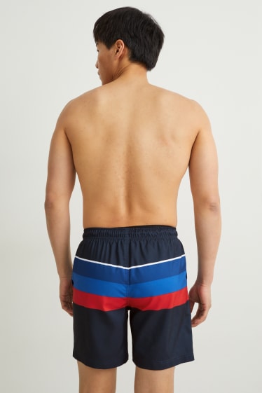 Hommes - Short de bain - bleu foncé