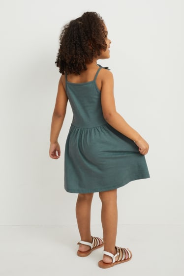 Children Girls - Multipack of 3 - dress - green
