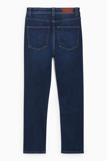 Dona - Slim jeans - high waist - texà blau