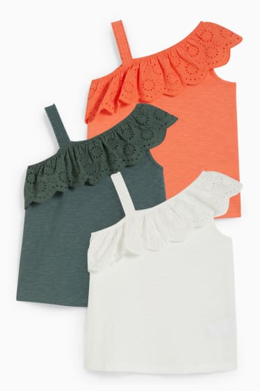 Nena - Paquet de 3 - top - blanc