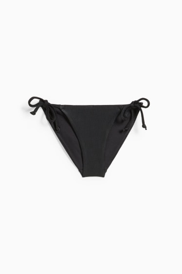 Femmes - CLOCKHOUSE - bas de bikini brésilien - low waist - noir