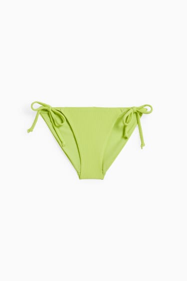 Femmes - CLOCKHOUSE - bas de bikini brésilien - low waist - vert clair