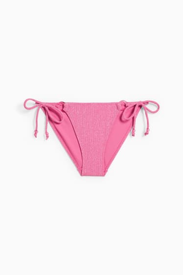 Femmes - CLOCKHOUSE - bas de bikini brésilien - low waist - rose