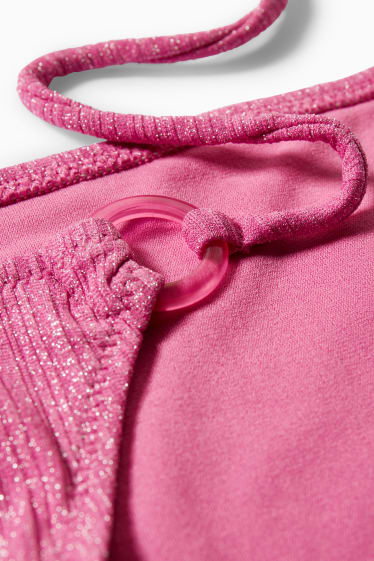 Femmes - CLOCKHOUSE - bas de bikini brésilien - low waist - rose
