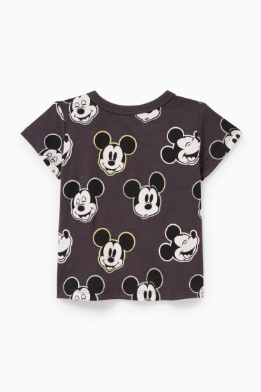 Baby: jongens - Mickey Mouse - baby-T-shirt - zwart