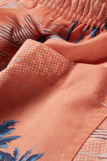 Hommes - Short de bain - orange