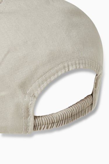 Baby Buben - Baby-Cap - grau