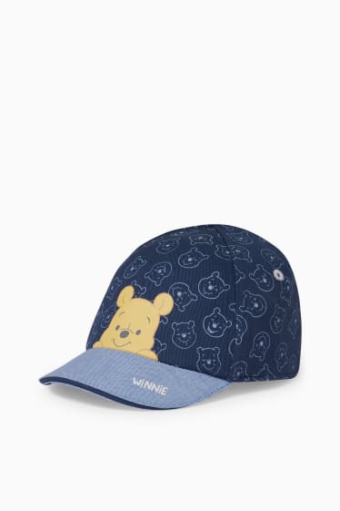 Bébés - Winnie l’ourson - casquette pour bébé - bleu foncé