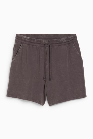 Ragazzi e giovani - CLOCKHOUSE - shorts in felpa - grigio scuro