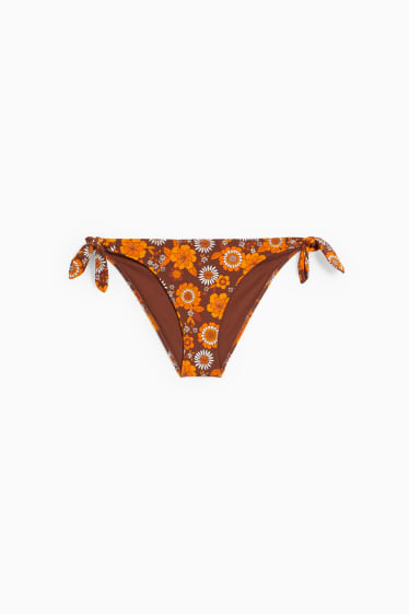 Dona - Calceta de biquini brasiler - low waist - marró