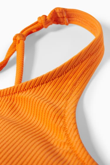 Damen - CLOCKHOUSE - Brazilian Bikini-Top - wattiert - orange