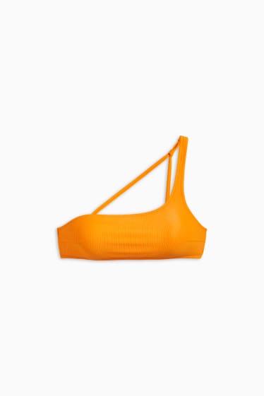 Mujer - CLOCKHOUSE - top de bikini de corte brasileño - con relleno - naranja
