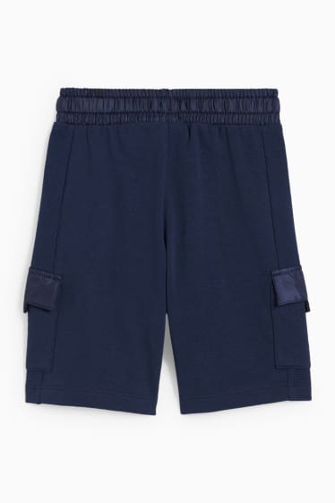Children Boys - Sweat bermuda shorts - dark blue