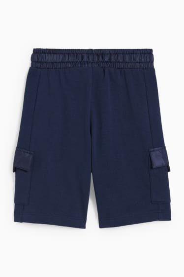 Kinder - Sweat-Bermudas - dunkelblau