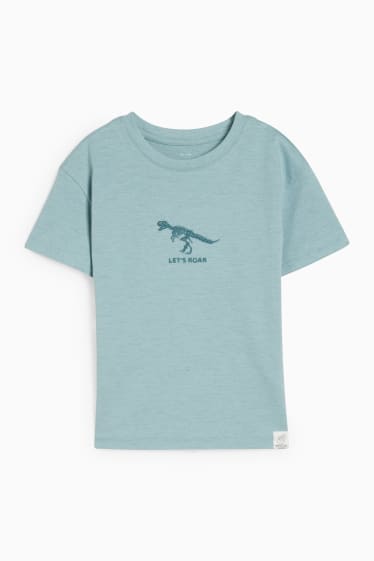 Bambini - Dinosauri - t-shirt - verde menta