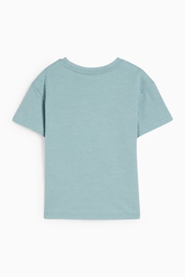 Kinder Jungen - Dino - Kurzarmshirt - mintgrün