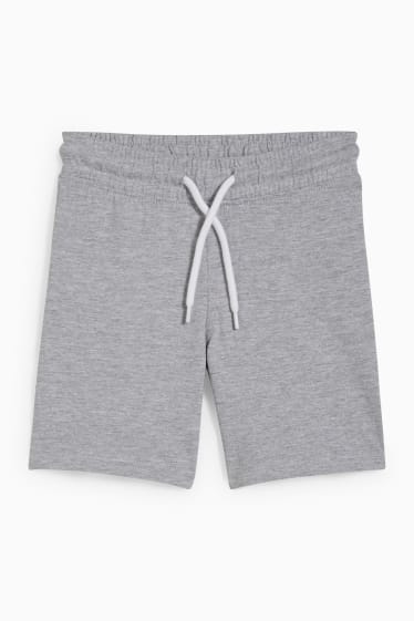 Kinderen: jongens - Dino - set - T-shirt en short - 2-delig - donker oranje