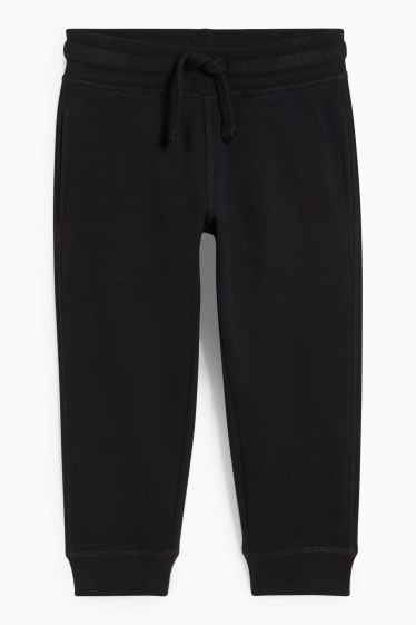 Kinder Buben - Jogginghose - genderneutral - schwarz
