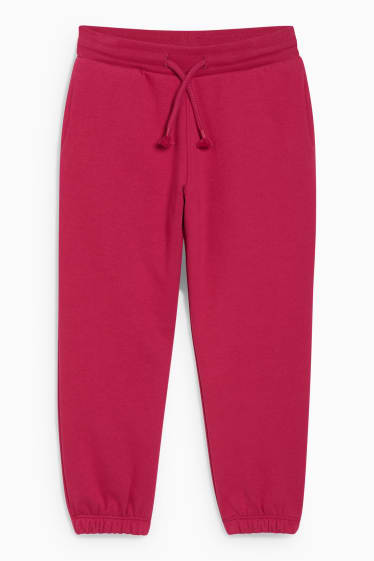 Kinderen: meisjes - Joggingbroek - fuchsiarood