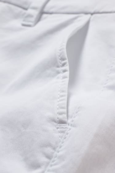Donna - Shorts - vita media - bianco