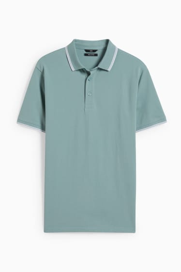 Herren - Poloshirt - Pima-Baumwolle - mintgrün