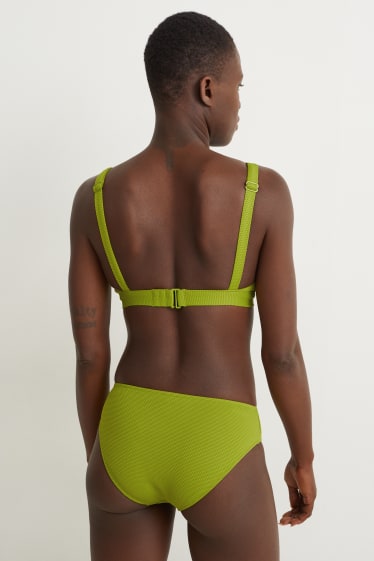 Mujer - Braguita de bikini - mid waist - LYCRA® XTRA LIFE™ - verde
