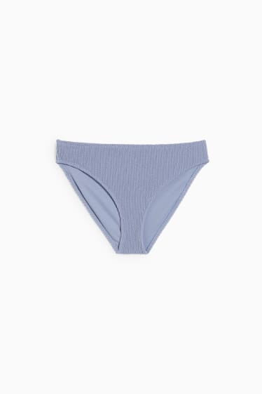 Donna - Slip bikini - vita media - LYCRA® XTRA LIFE™ - blu