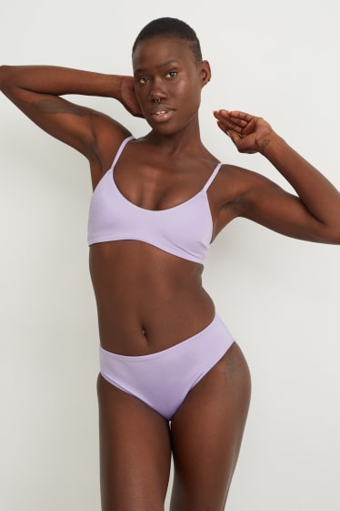 Mujer - Braguita de bikini - mid waist - LYCRA® XTRA LIFE™ - violeta claro