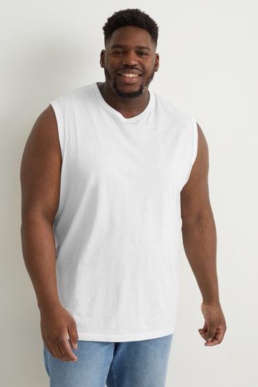 Heren - Tanktop - wit