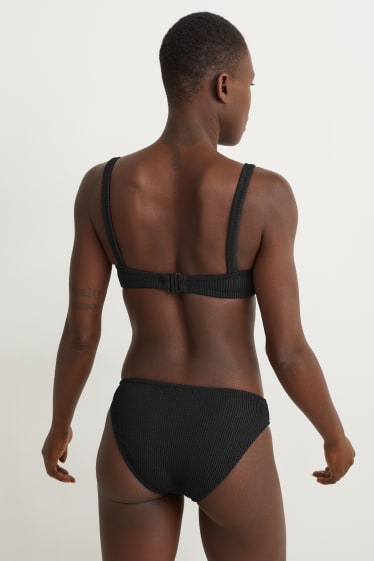 Dames - Bikinibroekje - mid waist - LYCRA® XTRA LIFE™ - zwart
