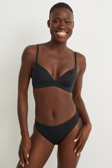 Damen - Bikini-Top - wattiert - LYCRA® XTRA LIFE™ - schwarz